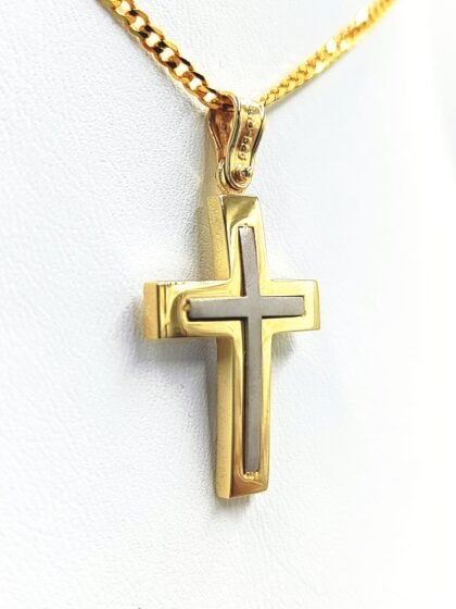 Χρυσός σταυρός κ14 GD10720