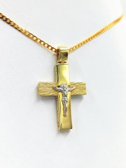 Χρυσός σταυρός κ14 GD10721
