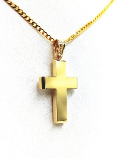 Χρυσός σταυρός κ14 GG10318